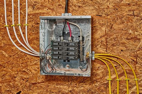 how to install a sub panel electrical box|adding another electrical panel.